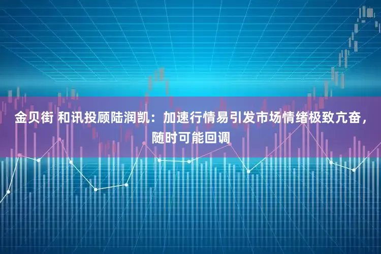 金贝街 和讯投顾陆润凯：加速行情易引发市场情绪极致亢奋，随时可能回调